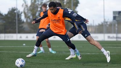 Real Madrid bereitet sich auf das Spiel gegen SC Braga vor