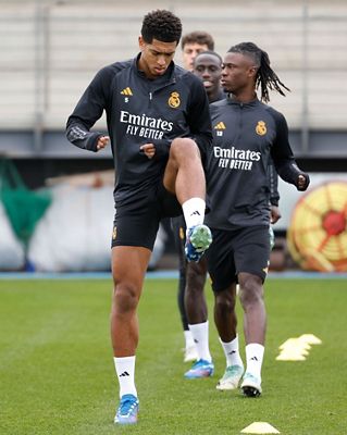 entrenamiento del real madrid
