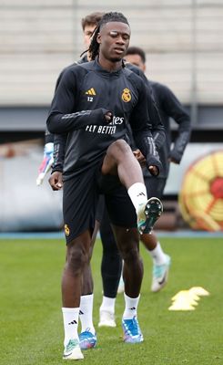 entrenamiento del real madrid