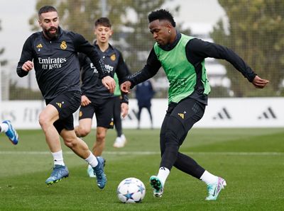 entrenamiento del real madrid