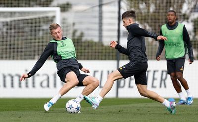 entrenamiento del real madrid