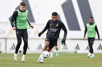 entrenamiento del real madrid