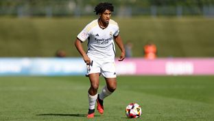 Once inicial del Castilla contra el Real Murcia