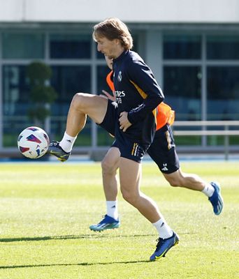 entrenamiento del real madrid