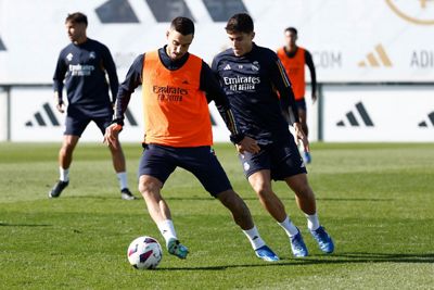 entrenamiento del real madrid