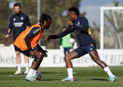 entrenamiento del real madrid