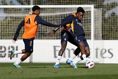entrenamiento del real madrid