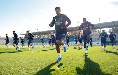entrenamiento del real madrid