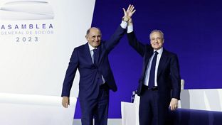 Pirri, Ehrenpräsident von Real Madrid