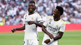 Once inicial del Real Madrid ante el Valencia