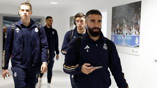 Así fue la llegada del Real Madrid al Santiago Bernabéu