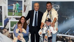 Un día inolvidable en el Bernabéu