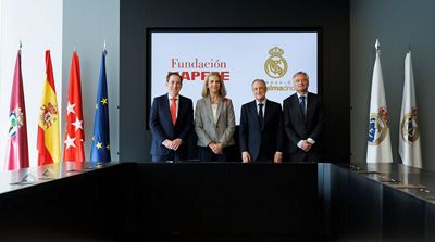 la fundación real madrid y la fundación mapfre renuevan su colaboración