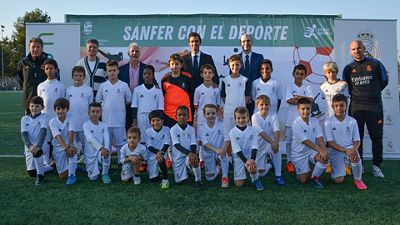Arbeloa visits Foundation school in San Fernando in collaboration with Exolum
