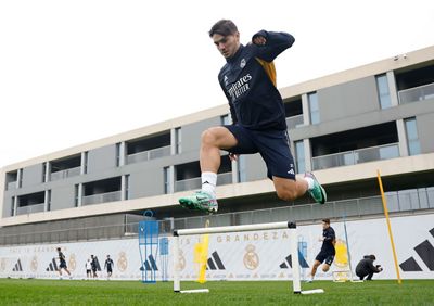 entrenamiento del real madrid