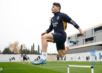 entrenamiento del real madrid