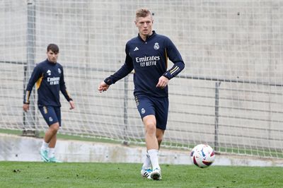 entrenamiento del real madrid