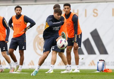 entrenamiento del real madrid