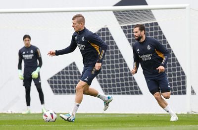 entrenamiento del real madrid
