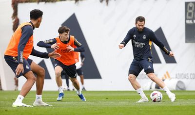 entrenamiento del real madrid