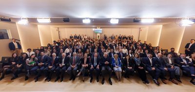 ancelotti en el inicio del curso 2023/24 de la escuela universitaria real madrid universidad europea