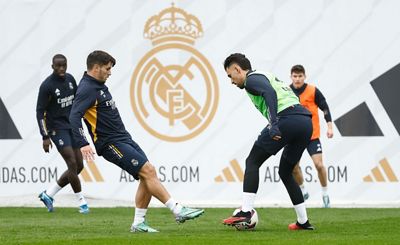entrenamiento del real madrid