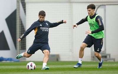 entrenamiento del real madrid