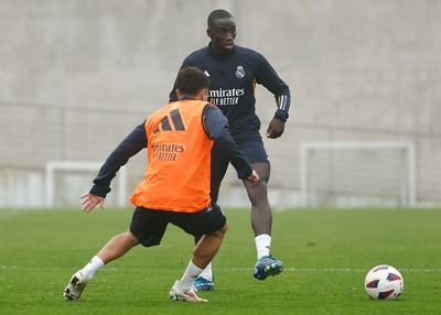 entrenamiento del real madrid