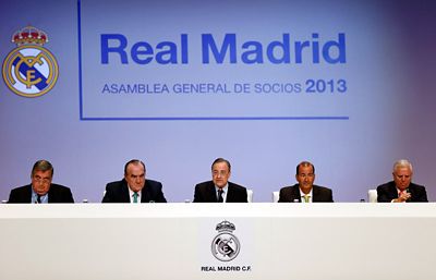 Florentino Pérez: 'La estabilidad económica y la unión son nuestra gran fortaleza'