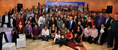 A Casa Madridista de Abarán comemorou o seu 18 aniversário