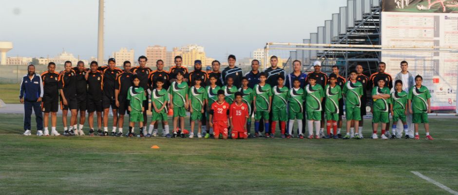 Escuela sociodeportiva de la Fundación Real Madrid en Bahréin