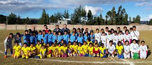 Escuela Sociodeportiva de Fundación Real Madrid en Pampa Cangallo
