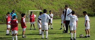 Ecole socio-sportive de la Fondation Real Madrid à Quito