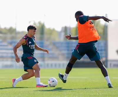Real Madrid follows up with another intense double session.