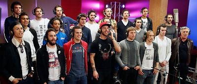 El Real Madrid presentó la canción de la Décima