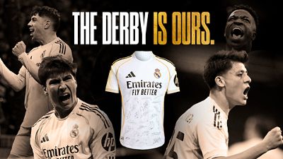 Celebrate the derby victory with a unique prize!