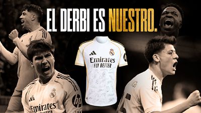 ¡Celebra la victoria en el derbi con un premio único!