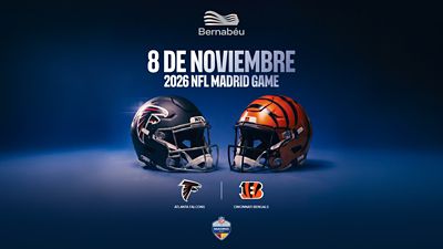Atlanta Falcons-Cincinnati Bengals, el 8 de noviembre en el Bernabéu
