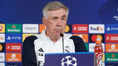 Ancelotti y Carvajal comparecerán en la sala de prensa después del entrenamiento