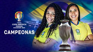 Antonia Silva y Yasmim, campeonas de la Copa América con Brasil