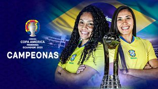4(4)-4(5): Antonia Silva y Yasmim, campeonas de la Copa América
