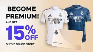 The new 2025/26 Real Madrid kit is now available!