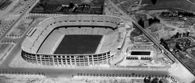 Das Santiago Bernabéu Stadion