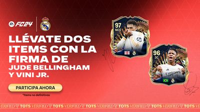 ¡Participa en nuestro sorteo con EA Sports y llévate dos ítems firmados por nuestros jugadores!