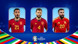 Joselu, Nacho y Carvajal, convocados con España para la Eurocopa