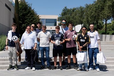 This was the exclusive Meet and Greet for Premium Madridistas at Ciudad Real Madrid thanks to Roborock
