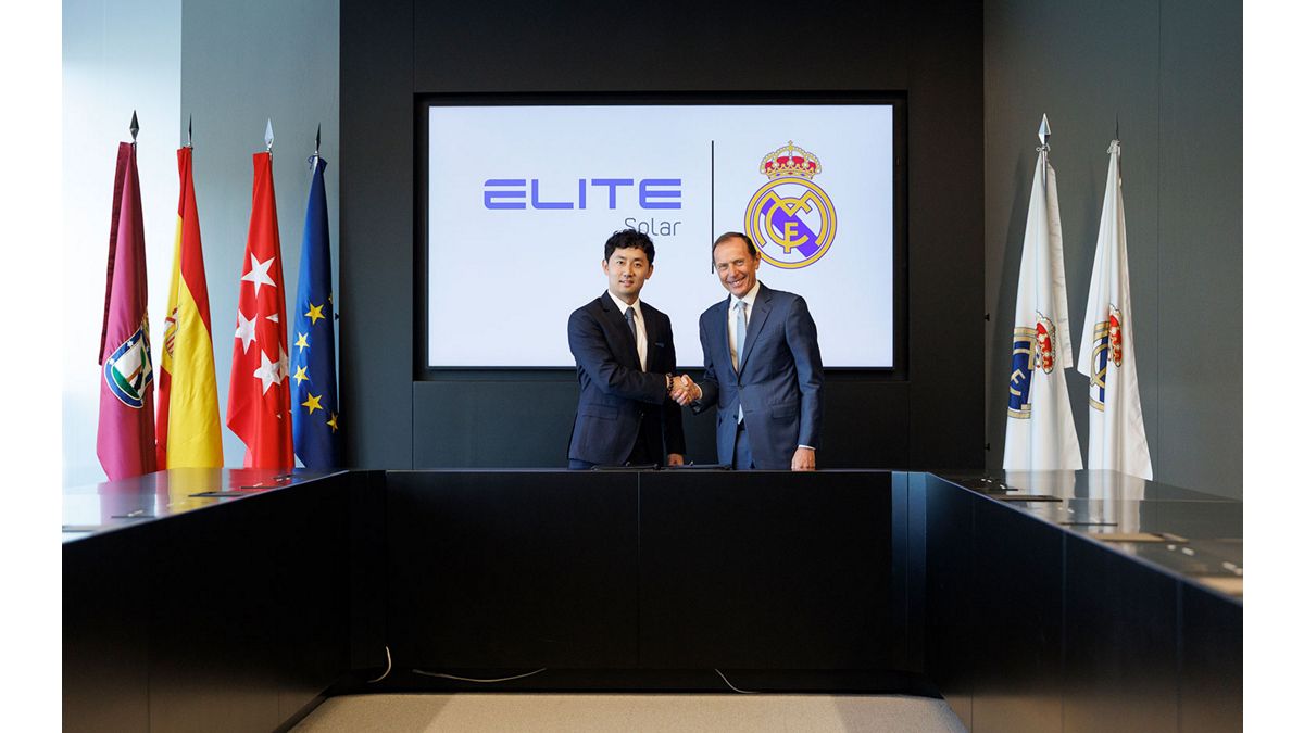 ELITE Solar、レアル・マドリードの新公式スポンサーに
