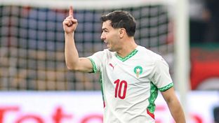 0-3: Brahim vuelve a marcar con Marruecos en la Copa África