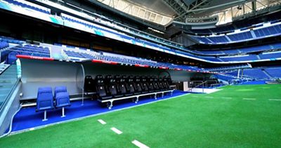 Vestuarios y banquillos