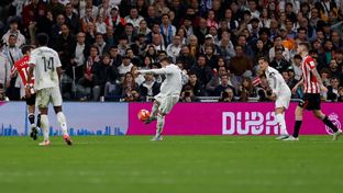 Le superbe but en reprise de volée de Valverde face à l’Athletic Club